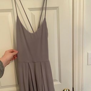 Never worn Susana Monaco Grey Skater Dress